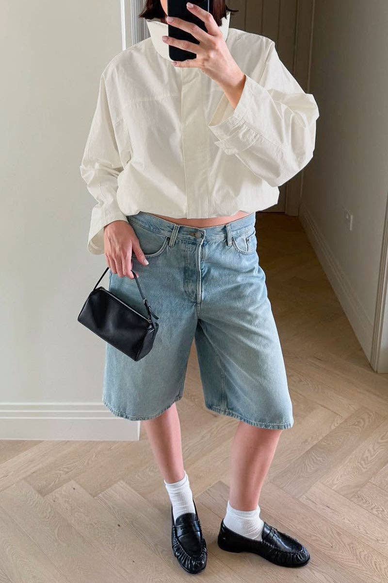 Mccolin - Wholesale Jacket - Women's - High-Neck Oversized Jacket1