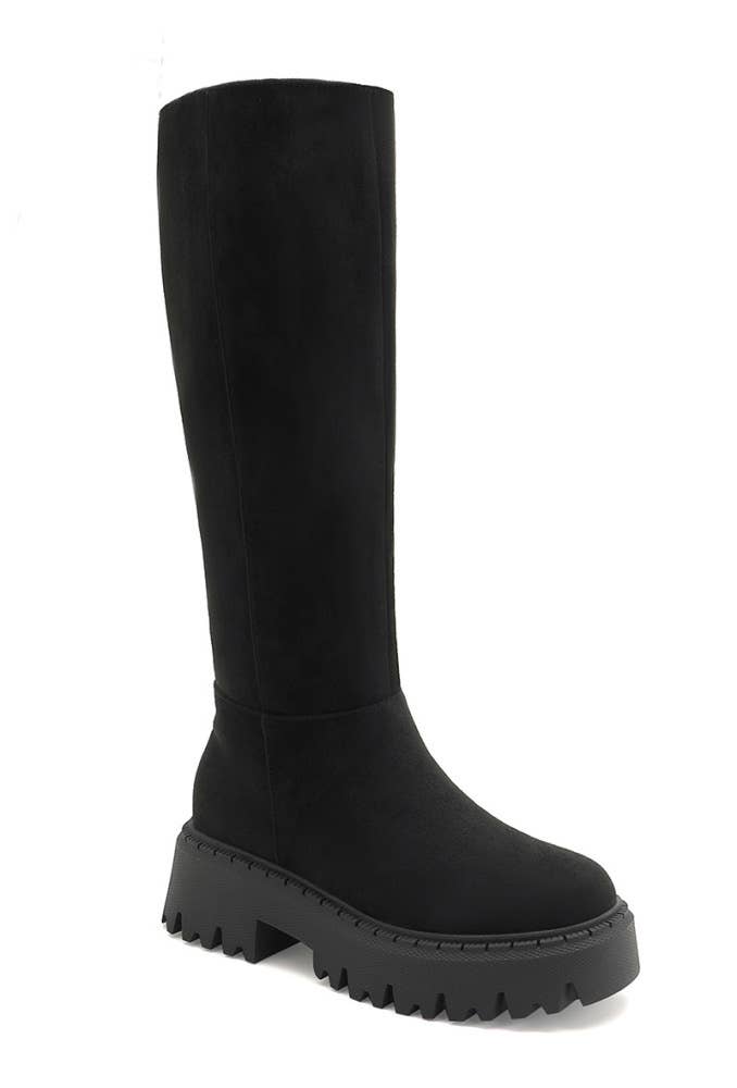 Joia Paris – wholesale Boots – Women’s – Trendy wedge boots in synthetic suede WZ-737