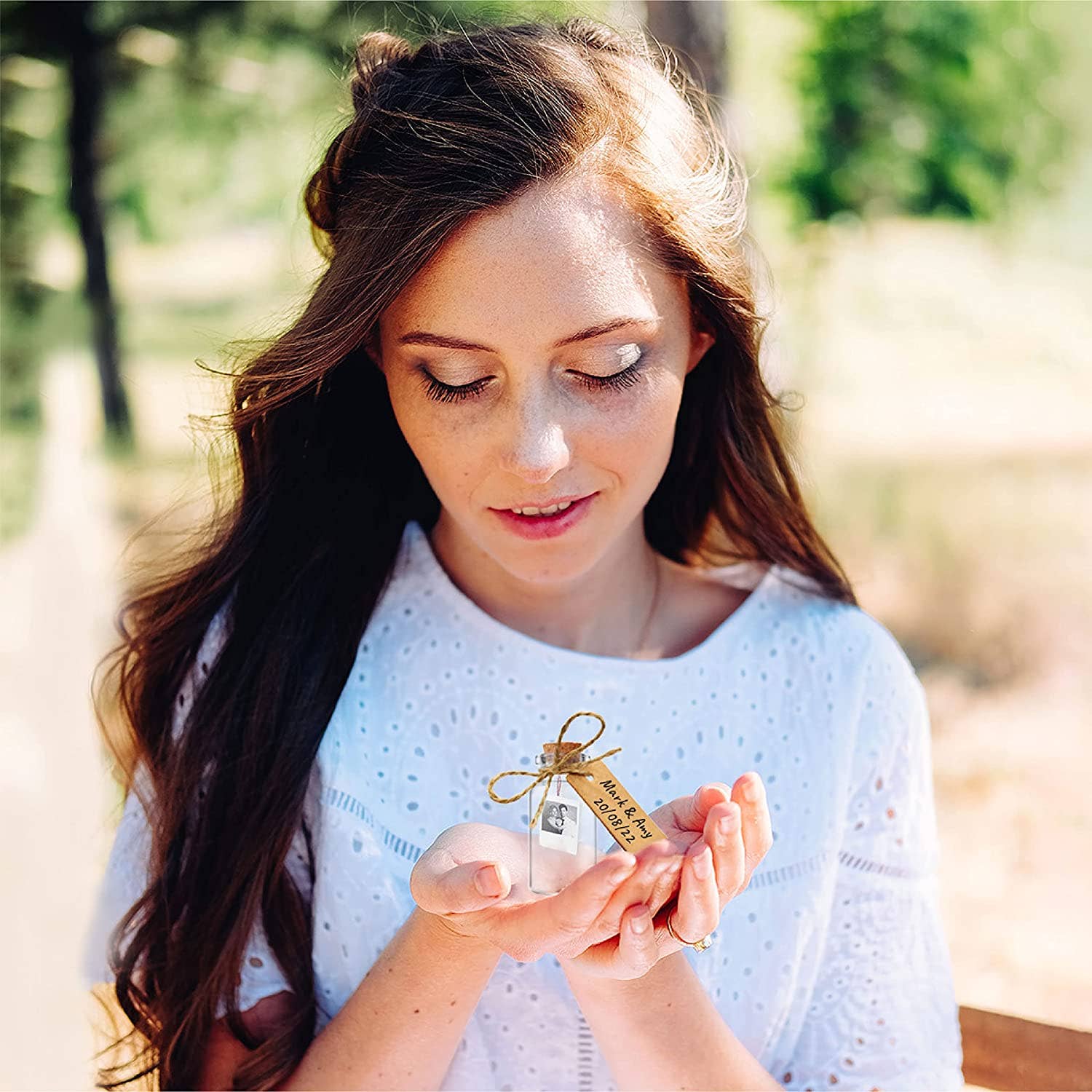 Jara Trading – wholesale Party gift – Mini Glass Bottles with Cork Lids8