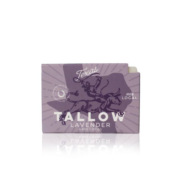 Kuhdoo Soap - Wholesale Bar Soap - Texas TALLOW - Lavender Bar Soap