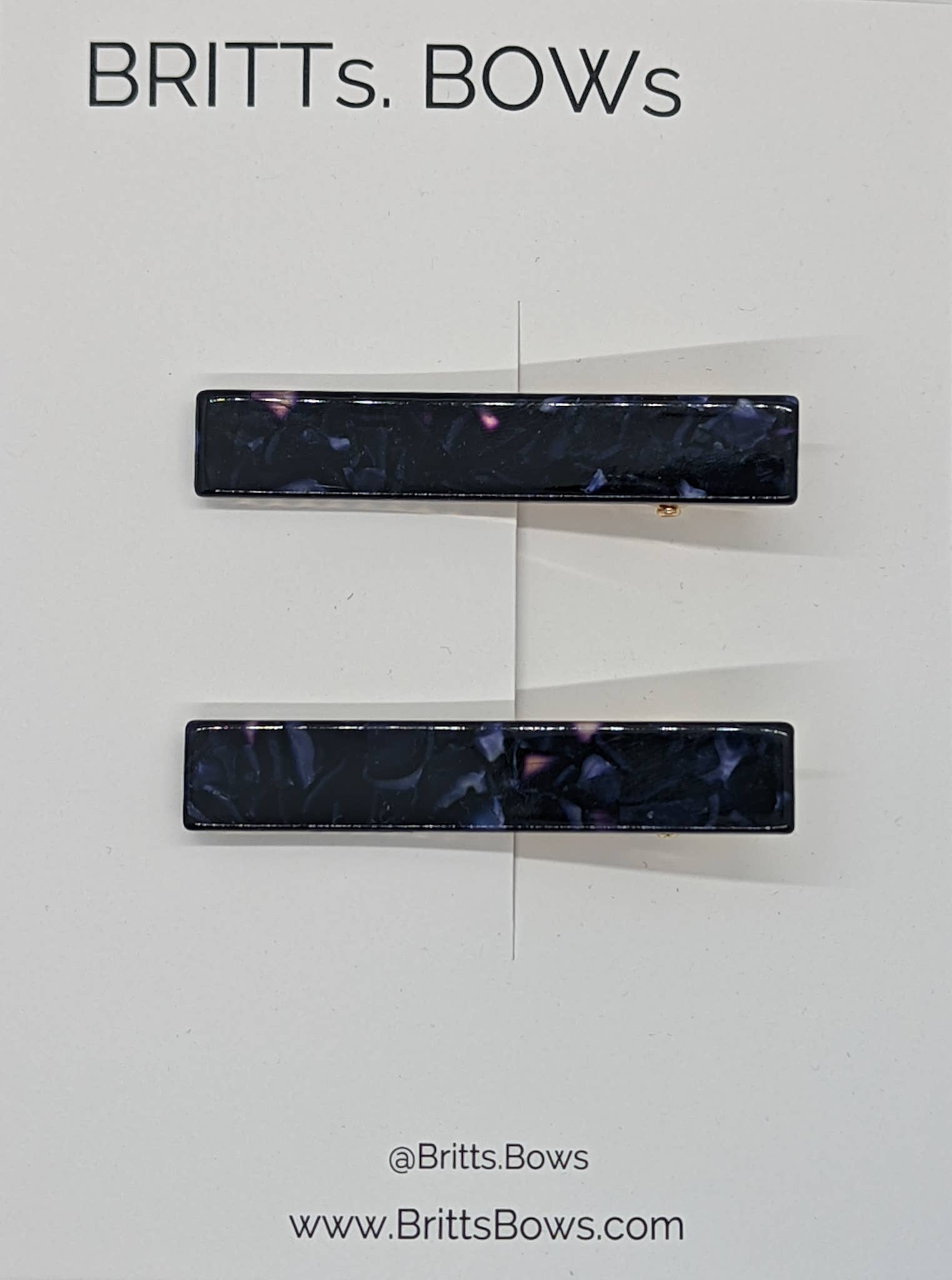 BRITTs. BOWs - Wholesale Hair Clip - Women's - Single Bar Clips- Set of 21