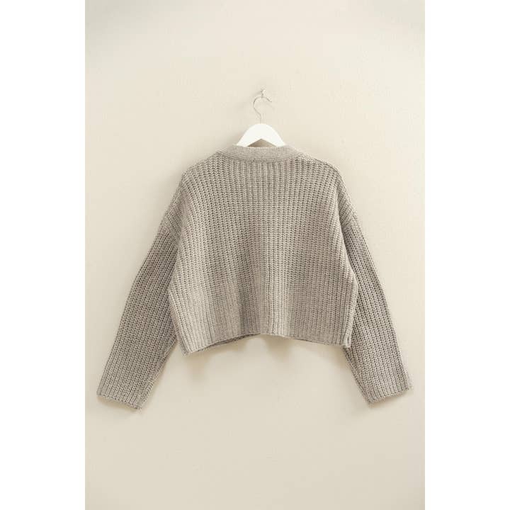 HYFVE - Wholesale Cardigan - Women's - Oversized Ribbed Sweater Cardigan17