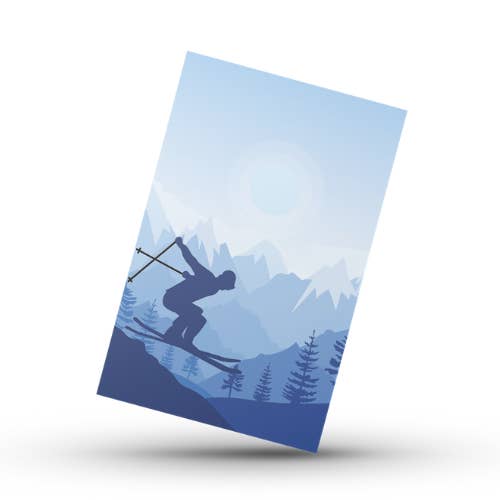 Abenteuerkarte - Ski für den Großhandel von Kortspecialisten