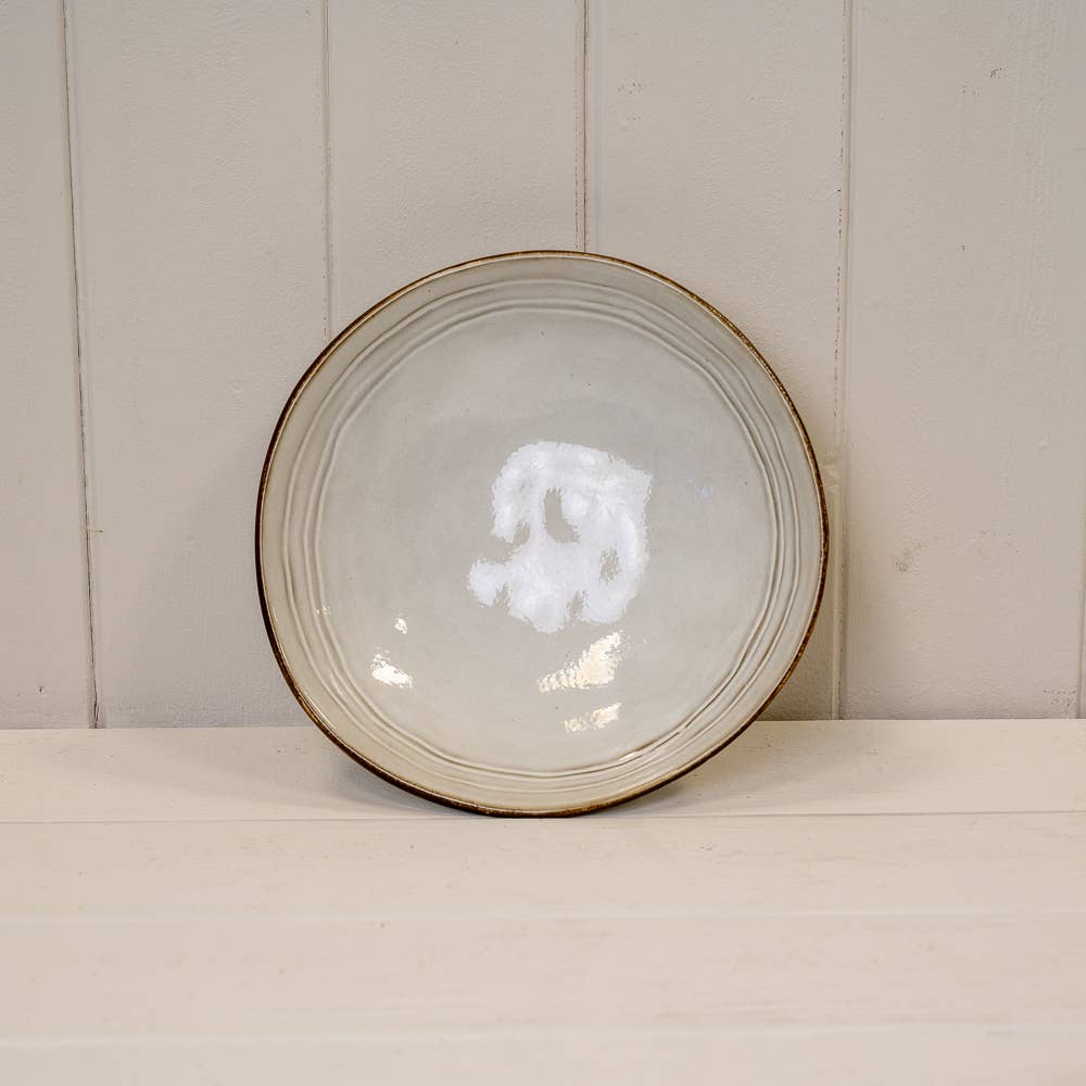 Satchville - Wholesale Bowl - Reactive Grey Ceramic Salad Bowl