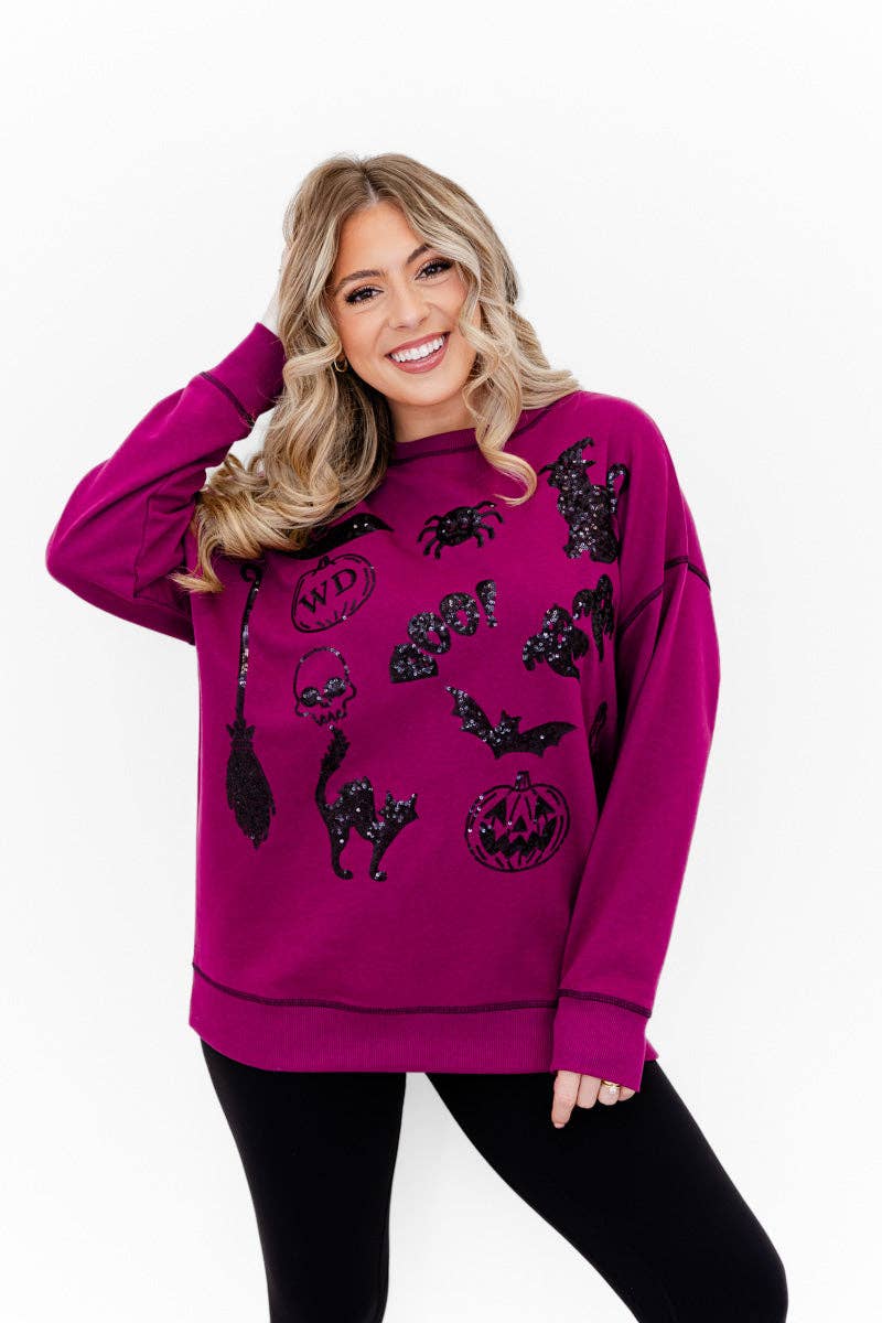 Whiskey Darling - Wholesale Sweatshirt - Women's - Sparkly Spells Sweatshirt12