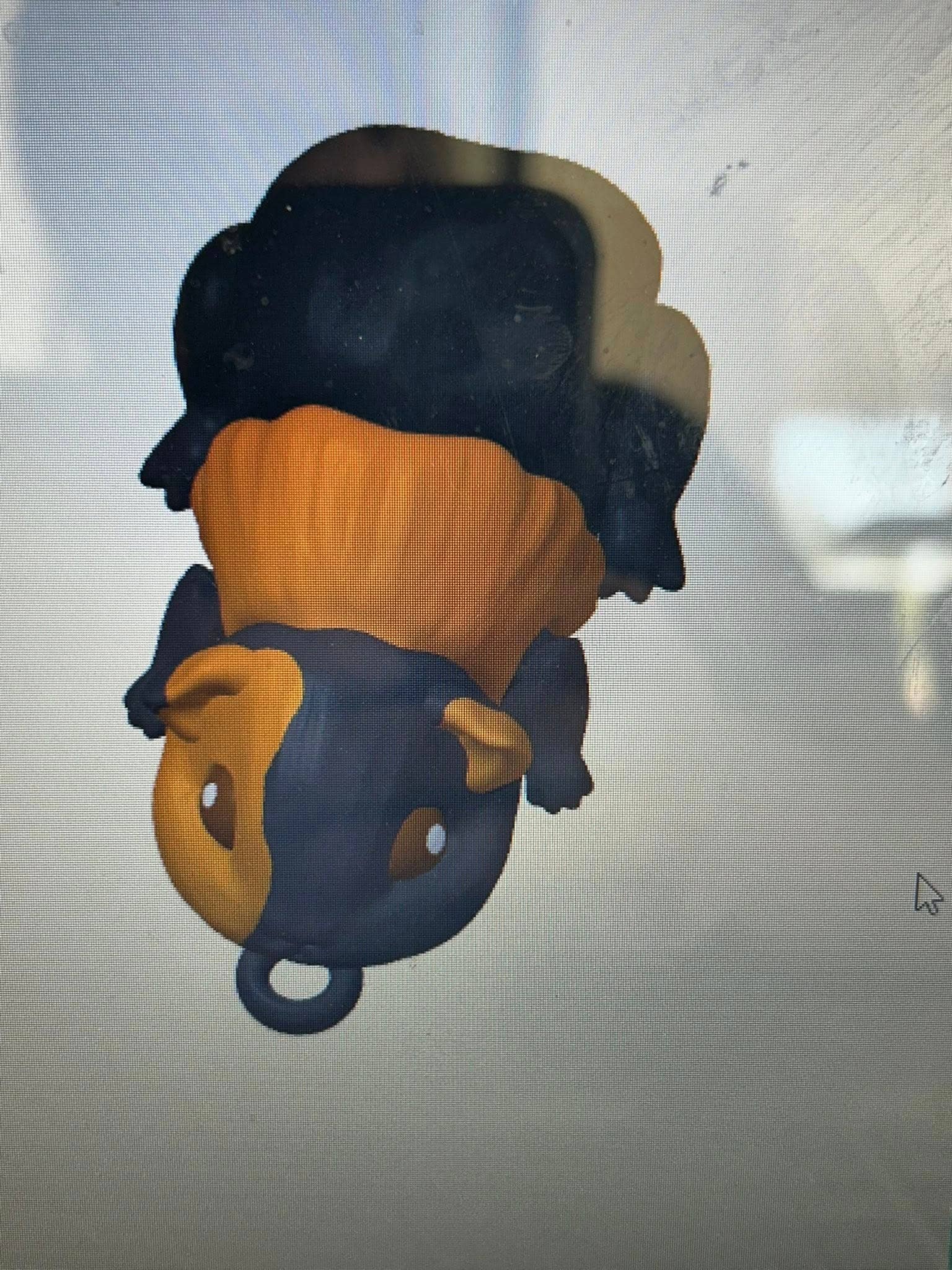 3D in Paradise - Vente Porte-clés – unisexe - Porte-clés cochon d'Inde suspension de sac pince homard7