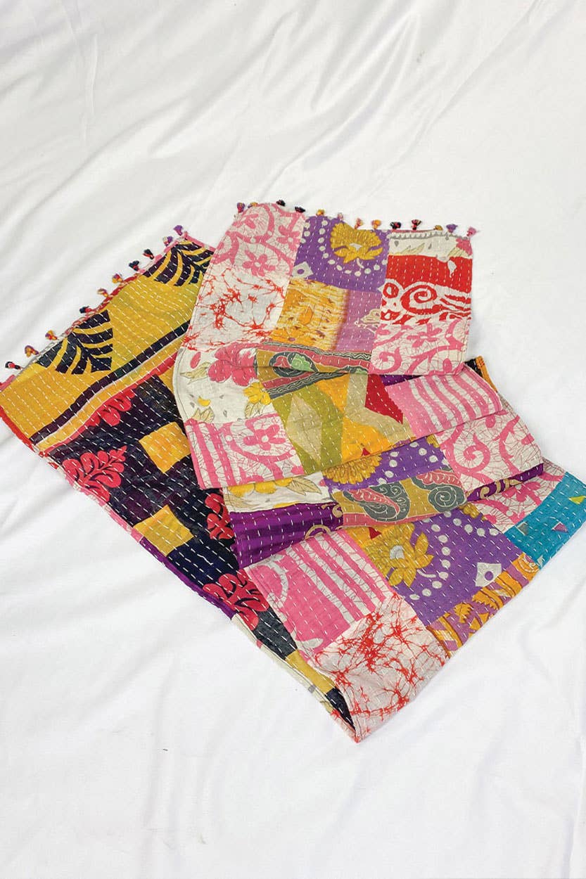 Sevya Handmade – Runner de mesa por atacado – Corredor de mesa Kantha9