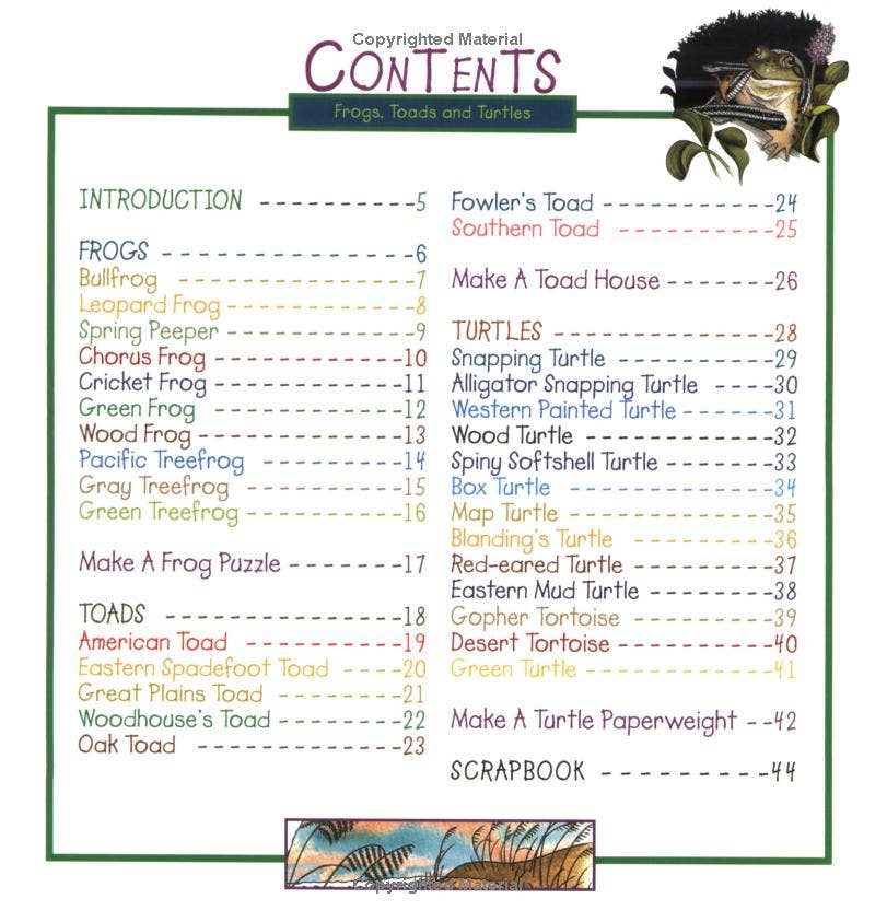 REMOVED BRAND - Wholesale Nature & Outdoors - Frogs, Toads & Turtles: Take Along Guide5