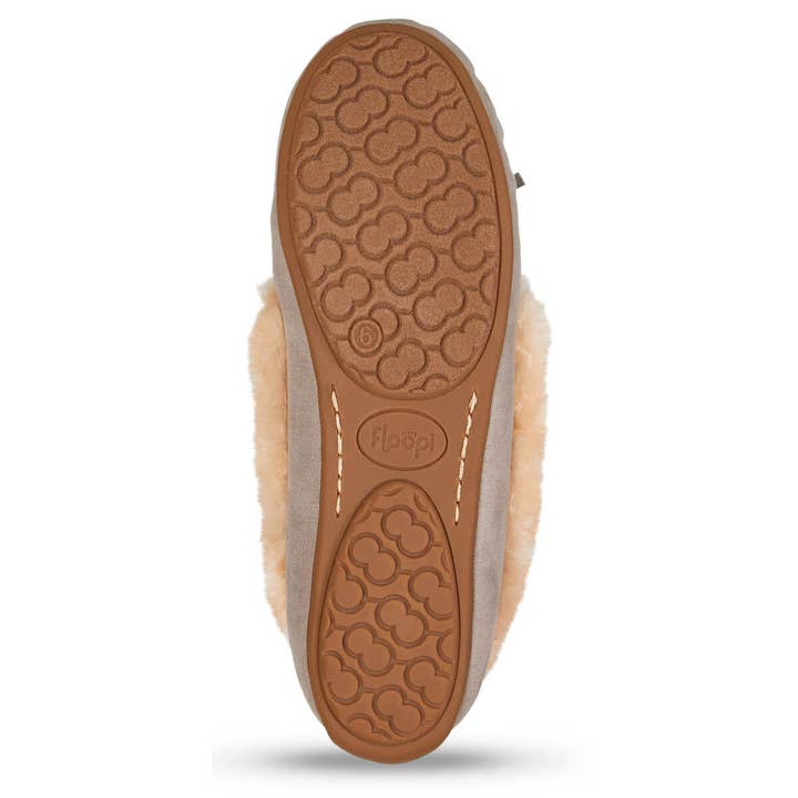 Floopi – Großhandel Hausschuhe – Damen – Damen-Hausschuhe Melani Mokassin aus Kunstwildleder4