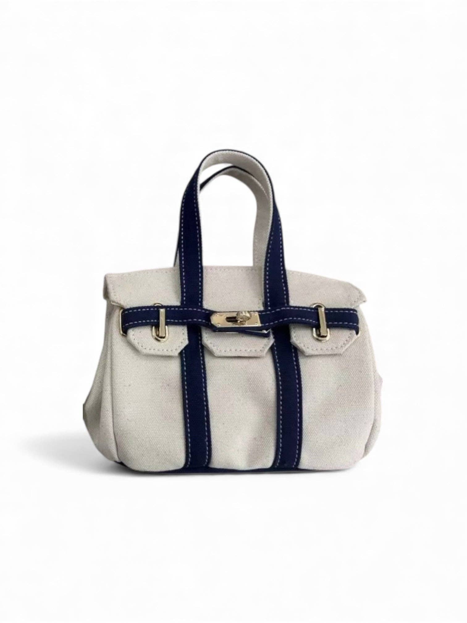 Gameday Luxe - Wholesale Tote Bag - Women's - The Luxey Mini Canvas Tote1