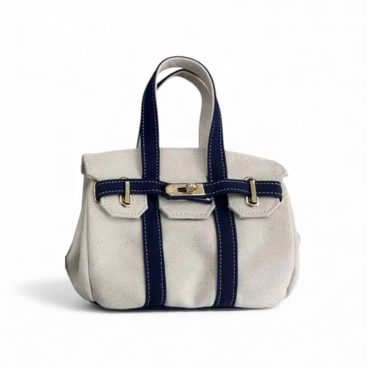 Gameday Luxe - Wholesale Tote Bag - Women's - The Luxey Mini Canvas Tote1