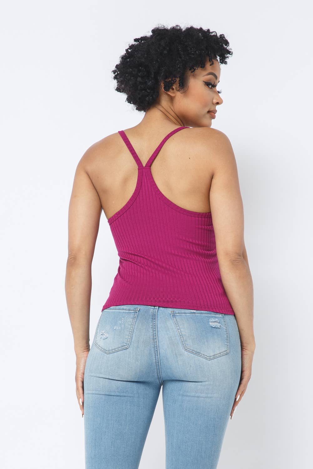 Julia by LoveJ - Wholesale Tank Top - Women's - Rib Racer Back Sleeveless Tank Top29