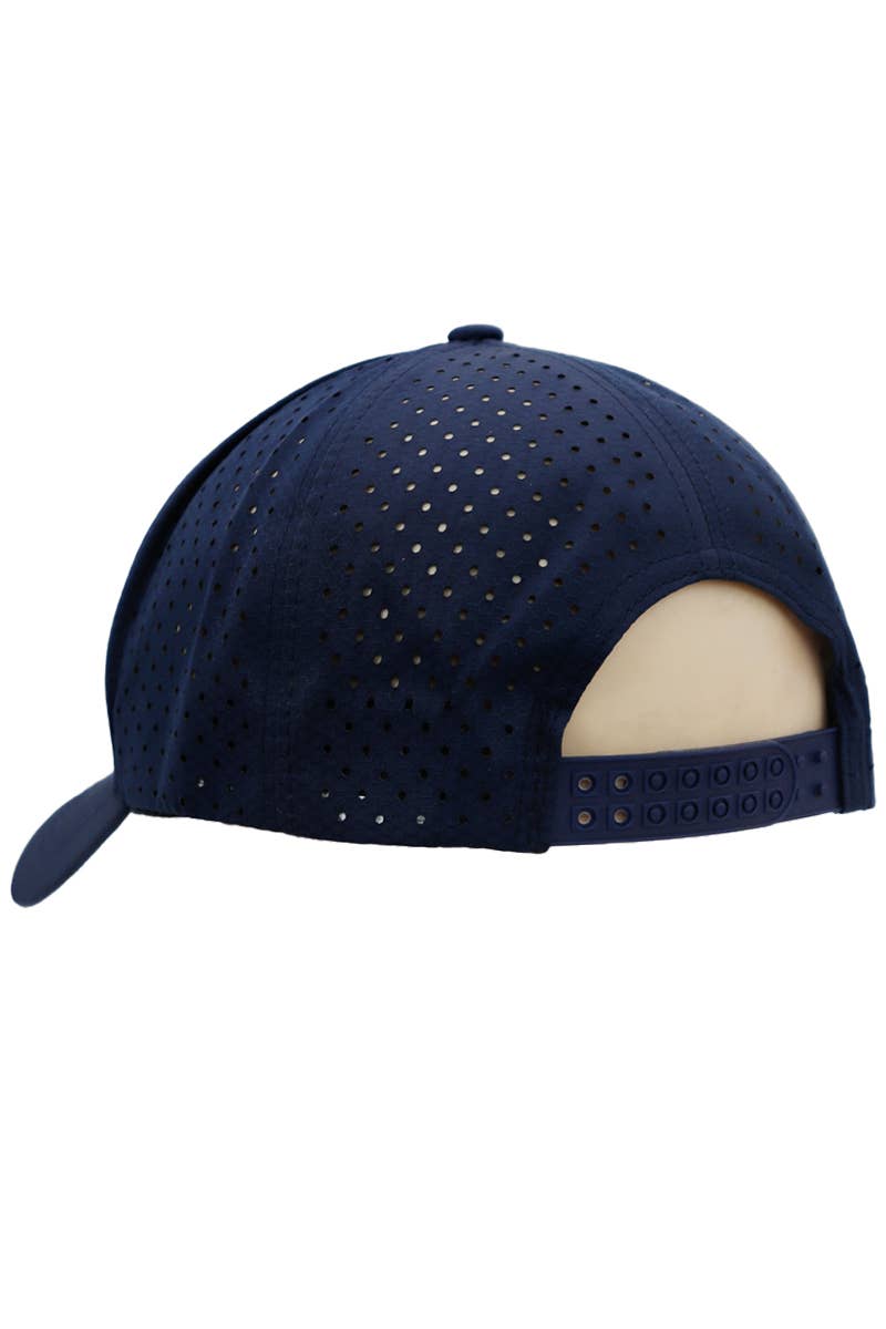 Cap Zone – Großhandel Basecap – Unisex – Sechskantperforierte Baseballkappe mit Los Angeles Arc-Logo7