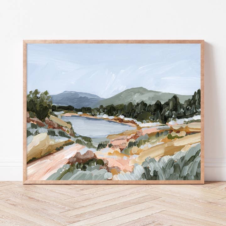 "Coming Home" Art Print for wholesale by Katie Garrison Art