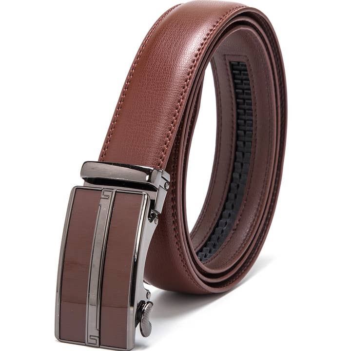 Fabio Valenti - Wholesale Belt - Men's - Men's Ratchet Leather Belt-LA2057