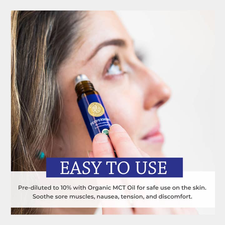 VitaJuwel USA - Wholesale Essential oil roll-on - Organic Peppermint Essential Oil - Aromatherapy Roll On4