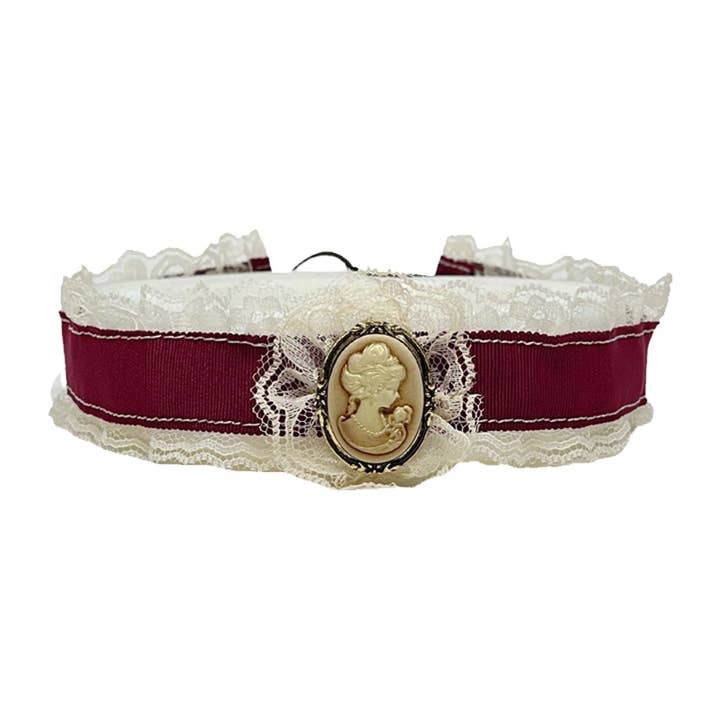 Vintage Lace Burlesque Hat Band - Style Burlesque for wholesale by American Hat Makers