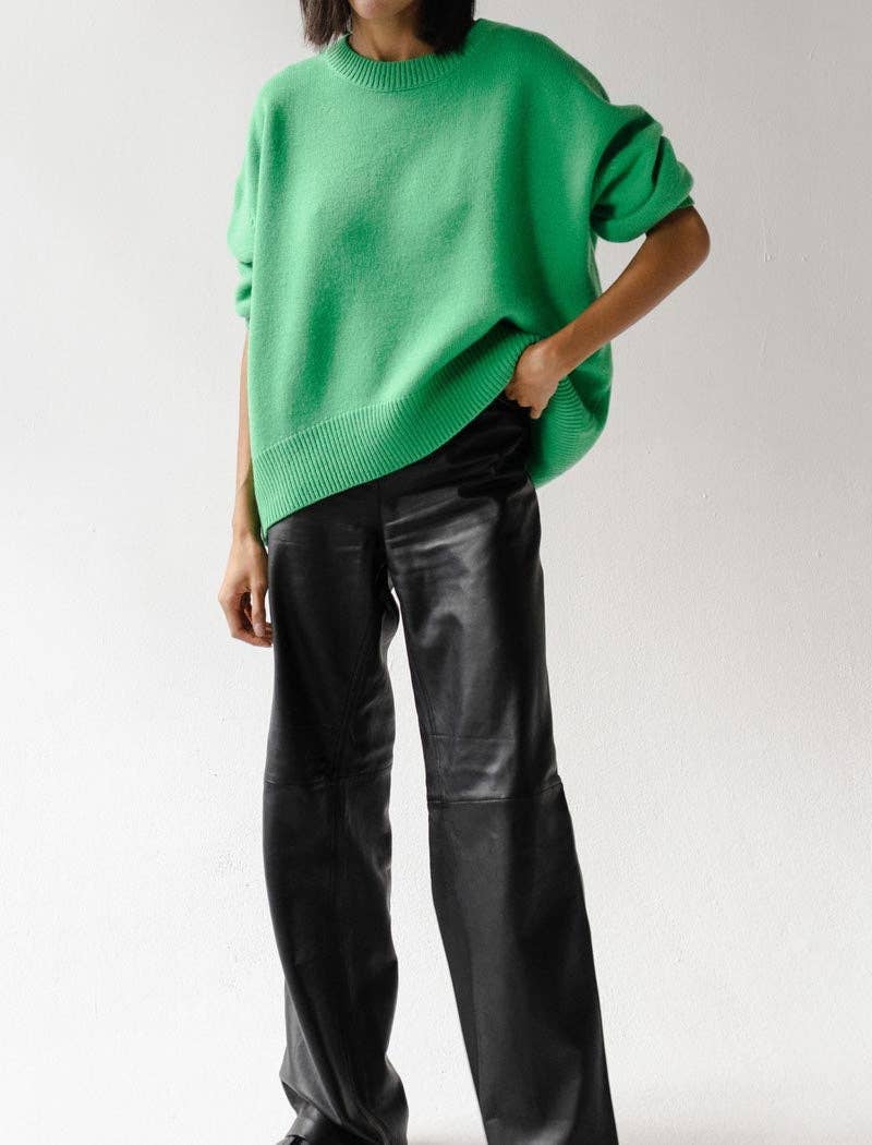 Masyal - Wholesale Knit Sweater - Women's - Classic Crewneck Knit Sweater4