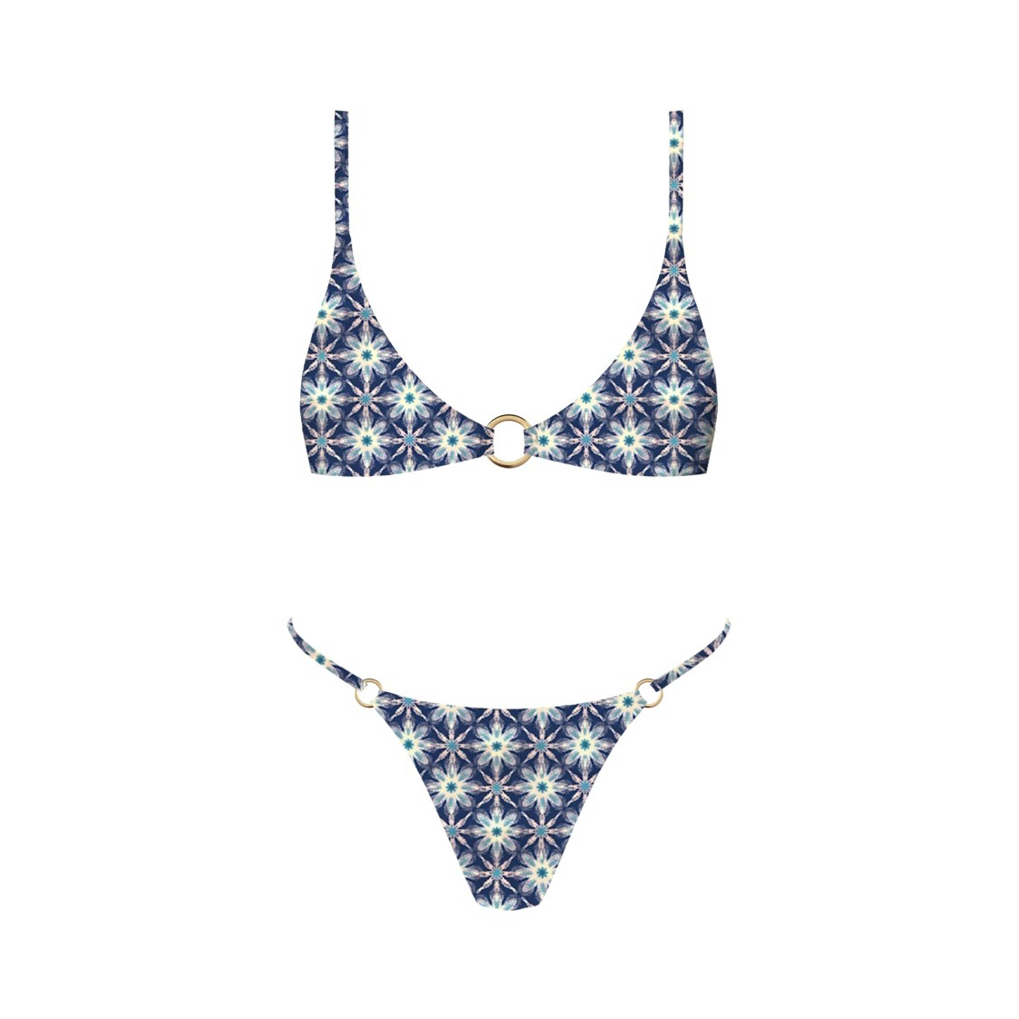 BLUE Ring Adjustable Two Piece Set for wholesale on Faire0