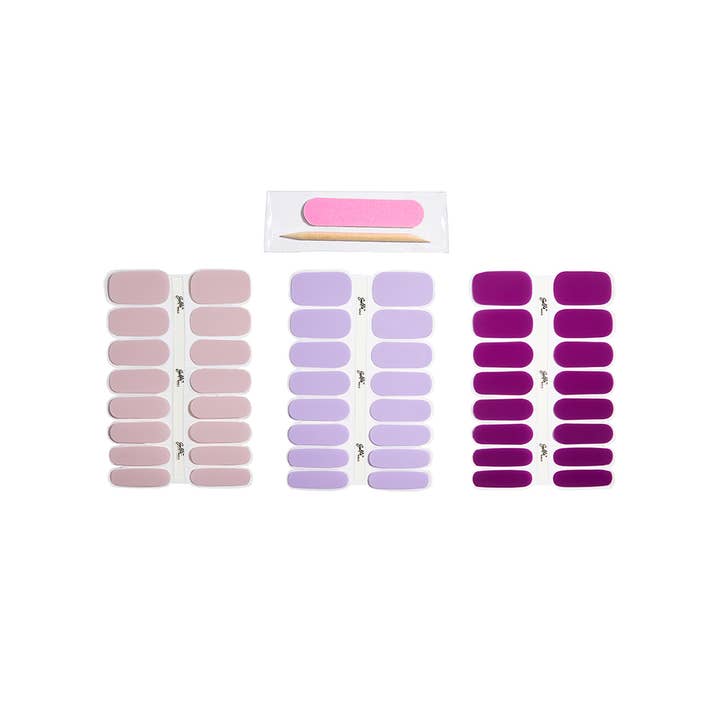 SELFIE NAILS - Venta al por mayor Esmaltes de uñas - 5 x LILA / MALVA / UVA1