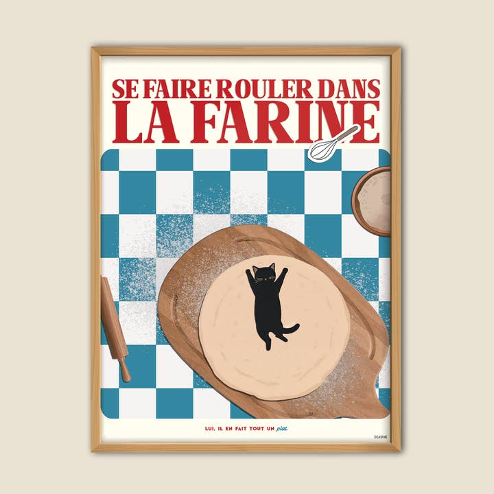 At Blive Snydt - Plakat for engroshandel hos DEKOME