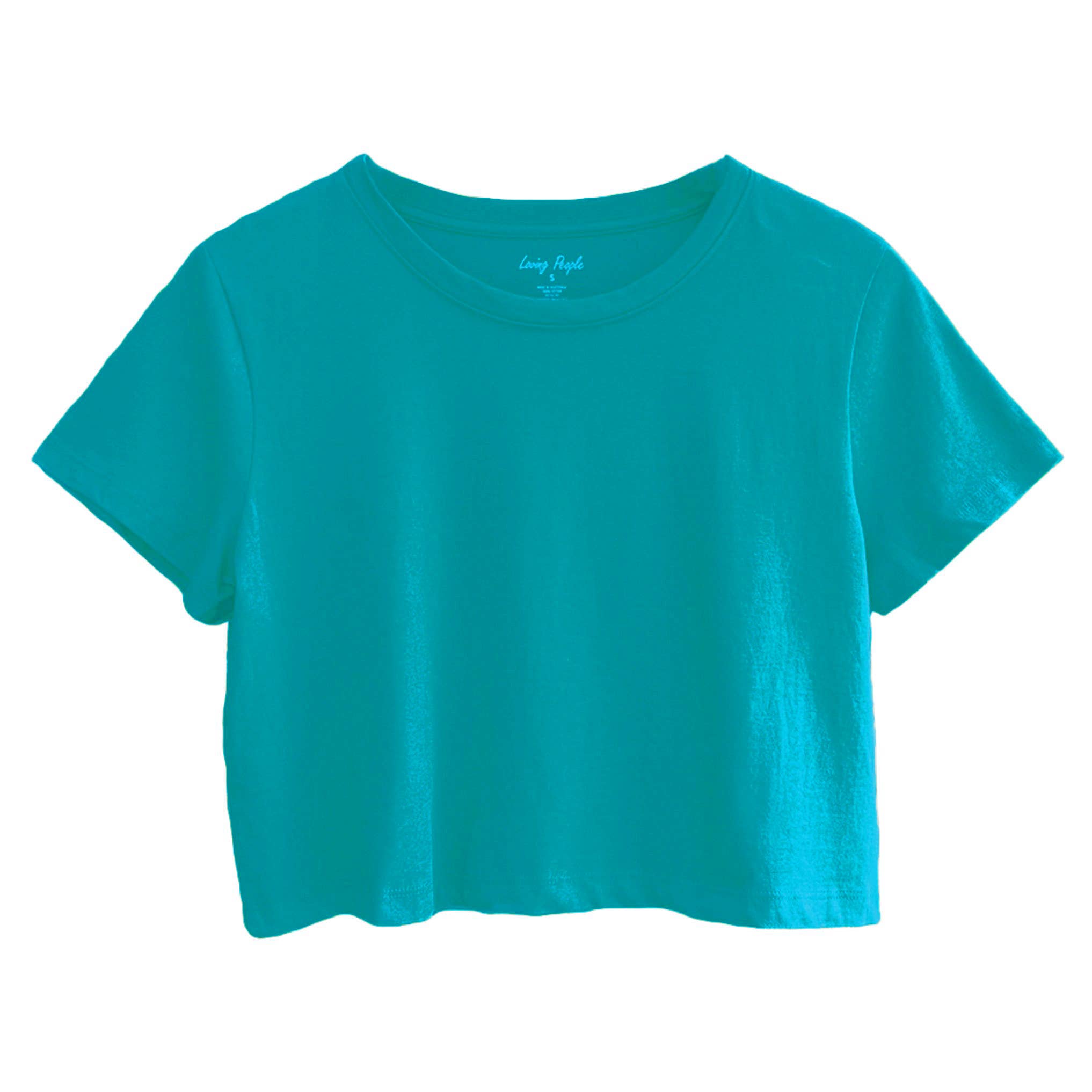 LOVING PEOPLE - Wholesale T-shirt – women's - Premium Cotton Crop Tops (New Colors!)7