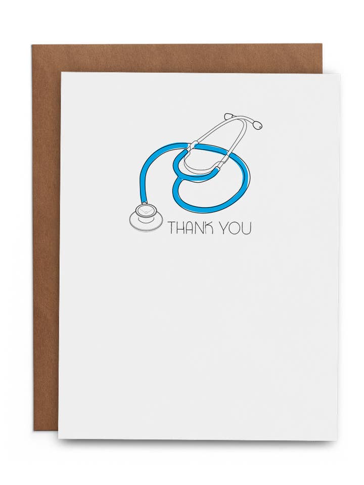 Thank You Healthcare Professionals for wholesale by The Lost Art of Stationery