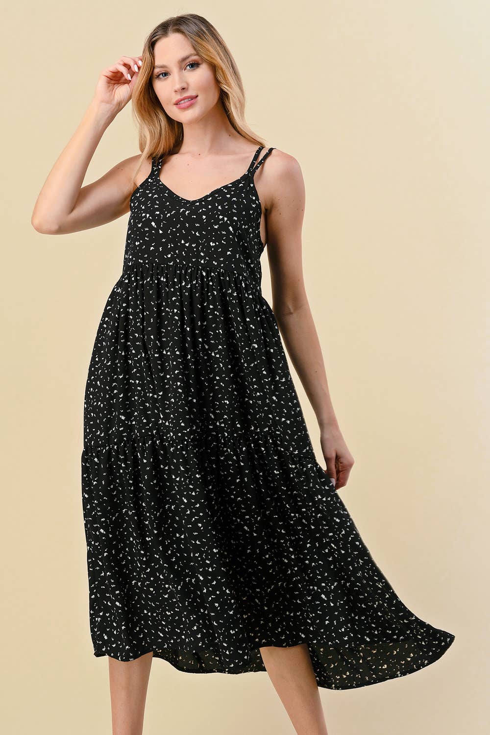 Lily Gray – Engroshandel Kjole - Dame – XAD0307A - ELFENBEN - PLUS STØRRELSE12