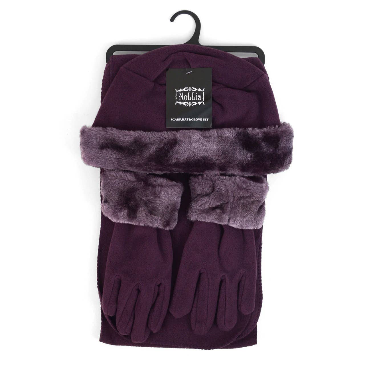 Selini New York - Wholesale Winter Accessory Set - Women's - Women's Fleece Winter Set - WSET6014