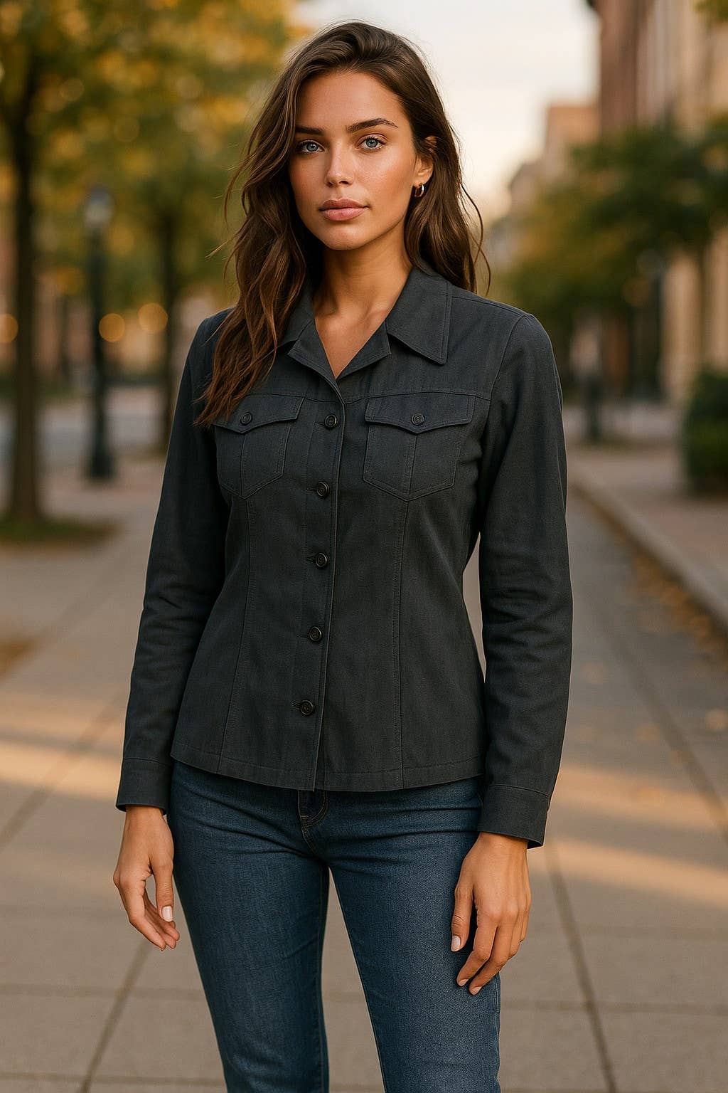 A Woman we Love - Wholesale Button Down Shirt - Women's - 🇬🇧 NEW IN: Lot of 20 Autumn/Winter Shirts9