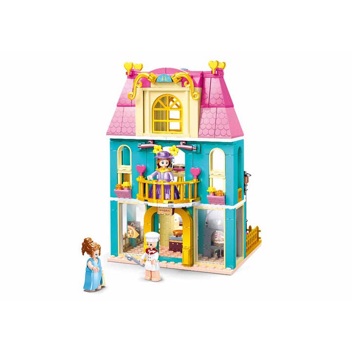 Sluban Europe BV - Wholesale Toy Set - Kids - M38-B0875/Girl's Dream pizzaria3