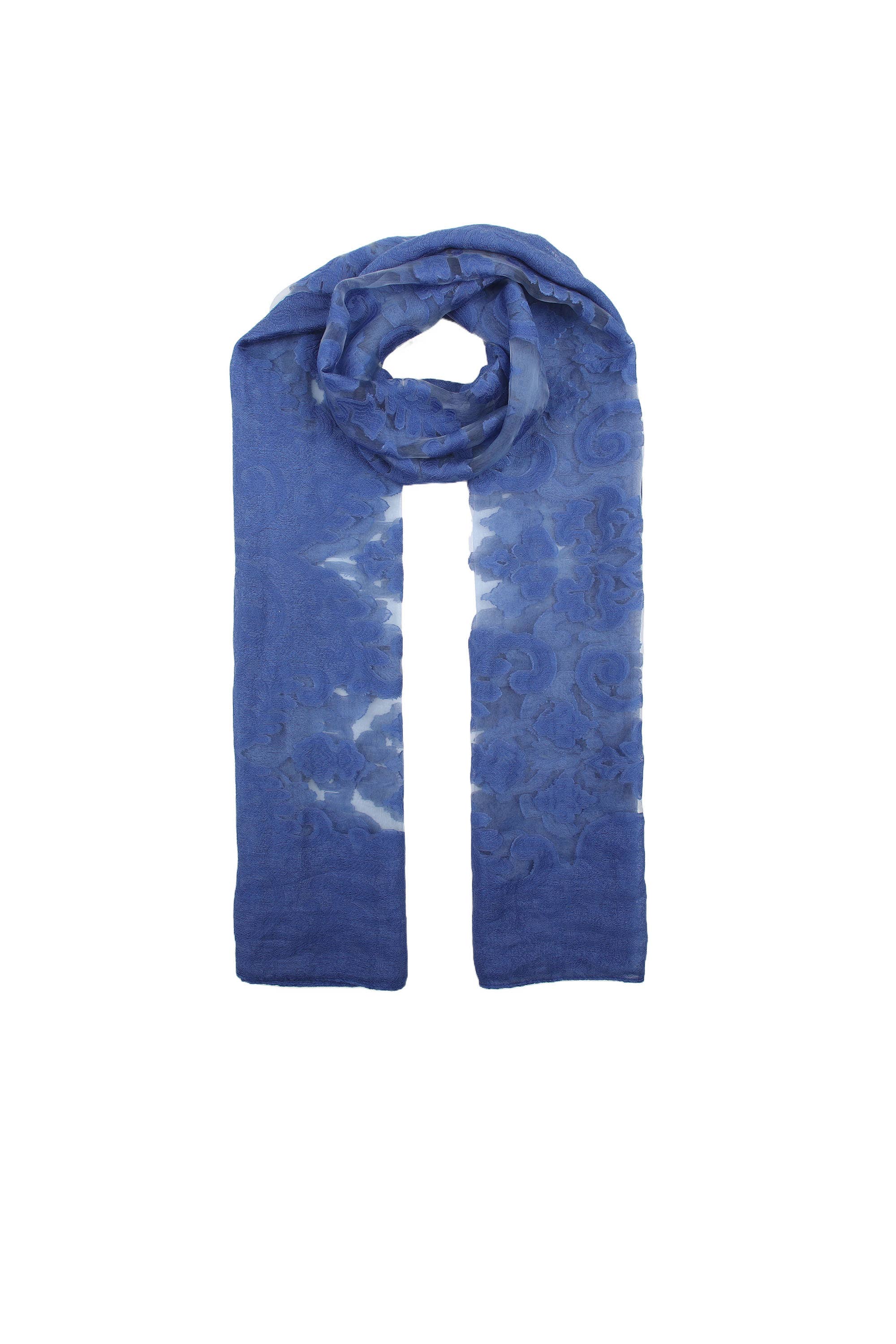 PHANIE MODE - Wholesale Head Scarf - Women's - Lace Scarf for Ceremony 106624