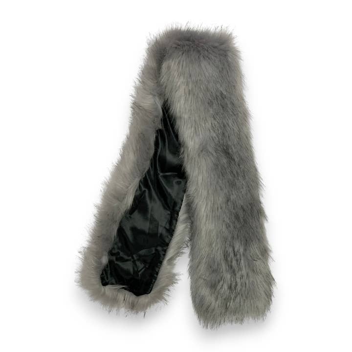 Lili Scarves (US Duty Free) - Wholesale Scarf - Women's - Fluffy Faux Fur Winter Scarf3