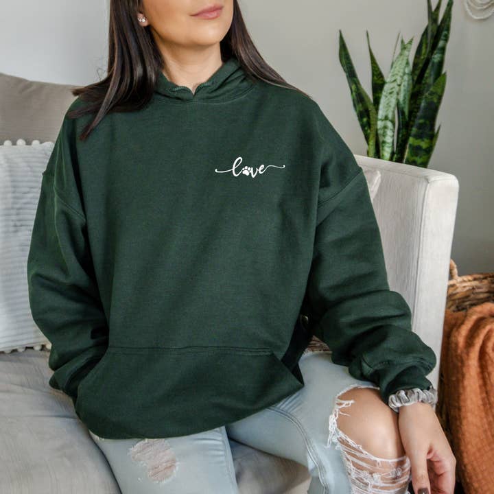 Love Paw Hoodie for engroshandel hos Wild Melon