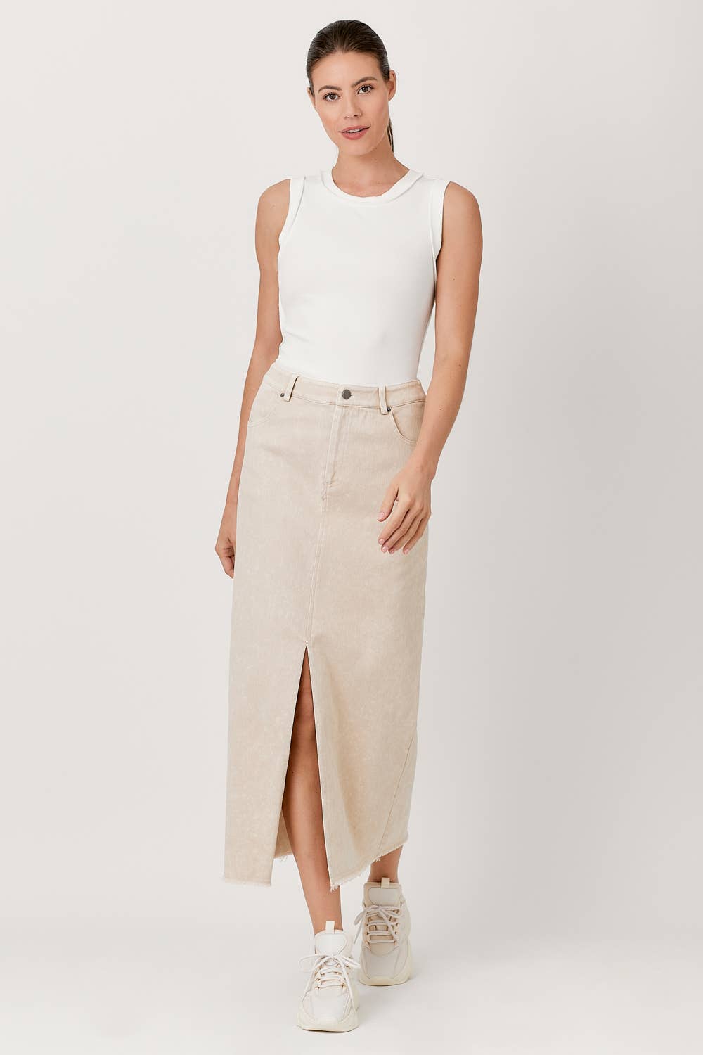 Mystree - Wholesale Tank Top - Women's - 60556 Exposed Seaming Ribbed Tank64