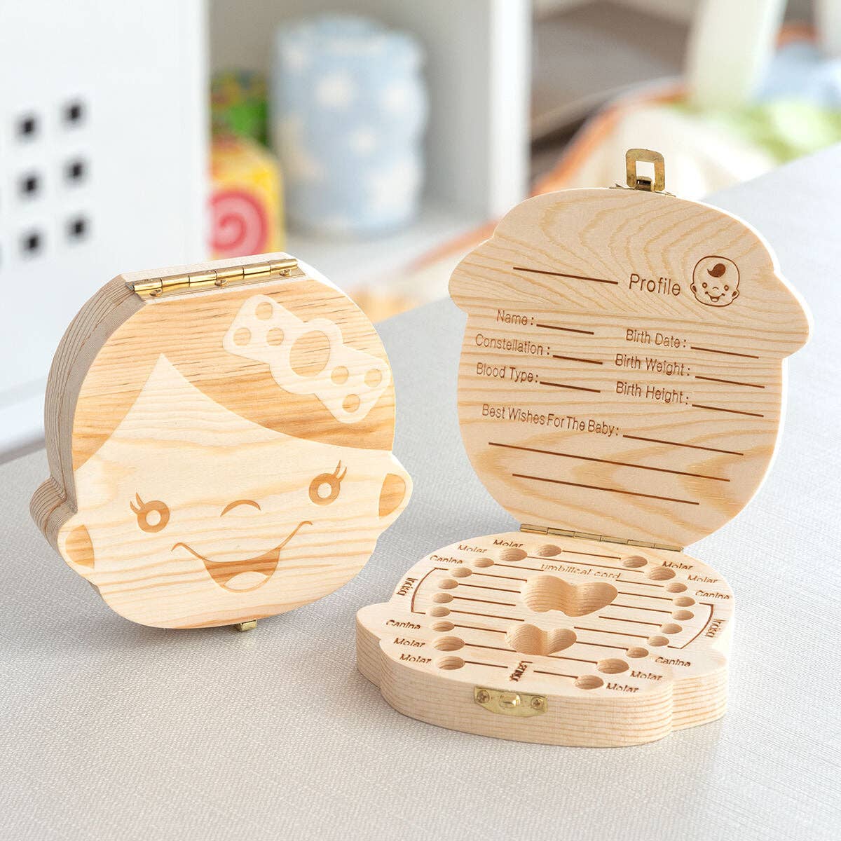 InnovaGoods – wholesale Keepsake box – Child & baby – InnovaGoods Thooy Baby Keepsake Box3