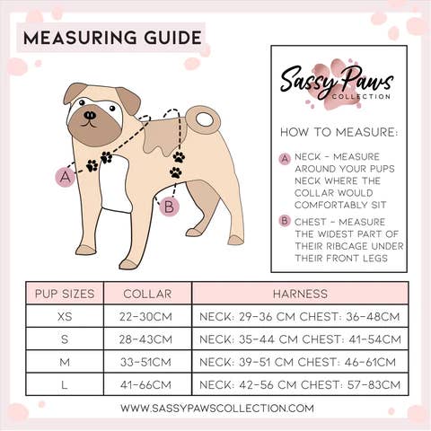 Sassy Paws Collection - Vente Harnais – chien - Harnais pectoral pour chien - « Black Panther »11