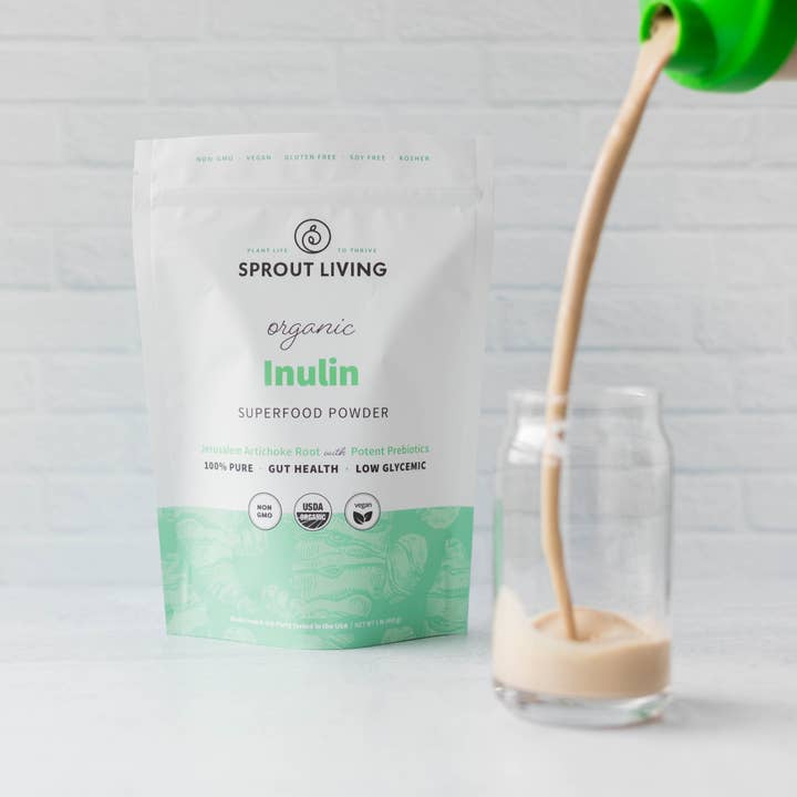 Sprout Living - Wholesale Protein/Superfood Powder - Organic Prebiotic Inulin Fiber Powder (Artichoke), 1 LB4