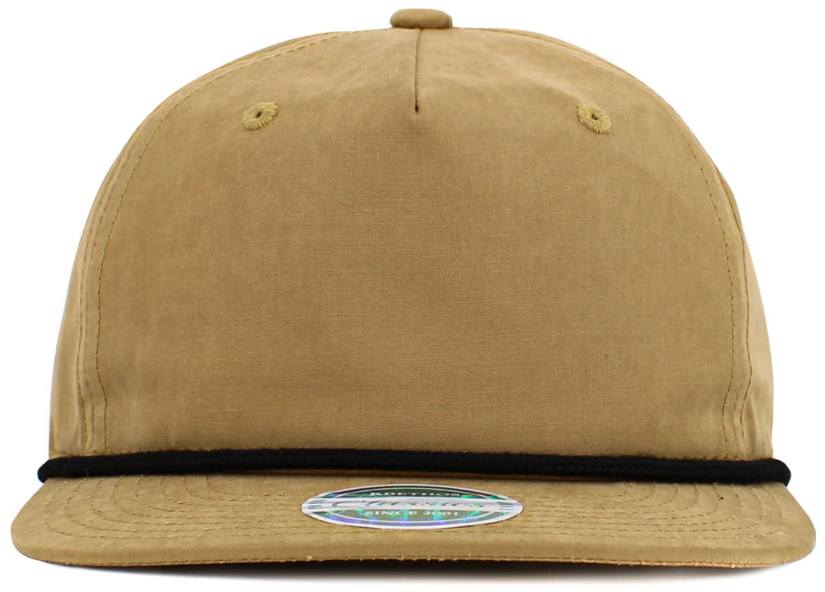 KBETHOS - Venta al por mayor Gorra snapback - Unisex - Gorra snapback de 5 paneles sin estructura con cuerda de algodón peinado y poliéster19