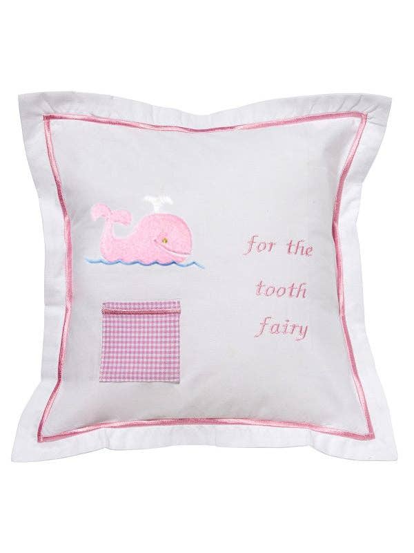 Housse de Coussin pour la Petite Souris, Baleine (Rose) pour la vente par Jacaranda Living