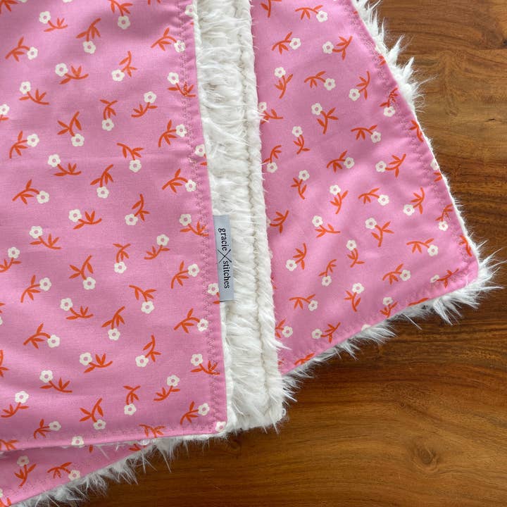 Baby Blanket - Blossom for wholesale by Gracie Stitches