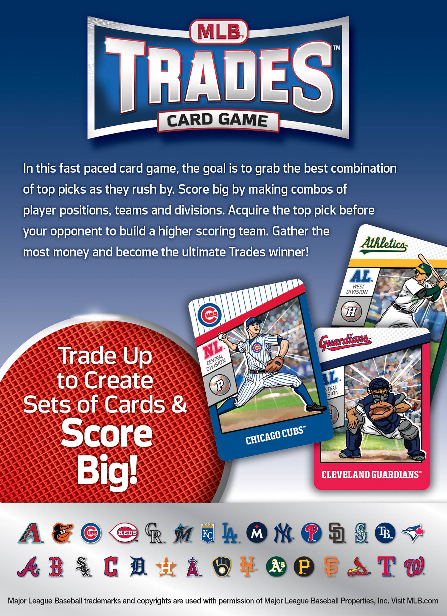 Masterpieces Puzzles - Wholesale Card Game - MLB Trades Card Game2