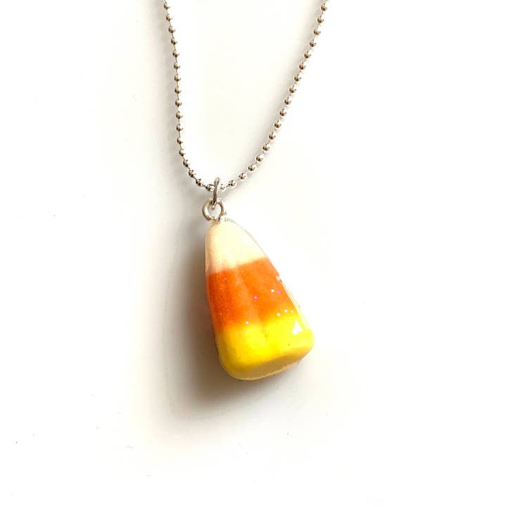 Candy Corn ketting voor wholesale door Glitterlimes