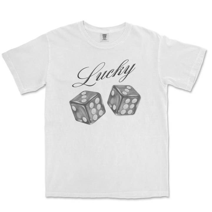 Lucky Premium Tee for wholesale by Sunday Violets
