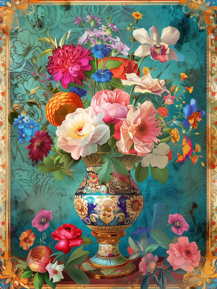 Flowers of the Dutch Masters: NO. 05 | Map of Fripperies for wholesale by Fripperies