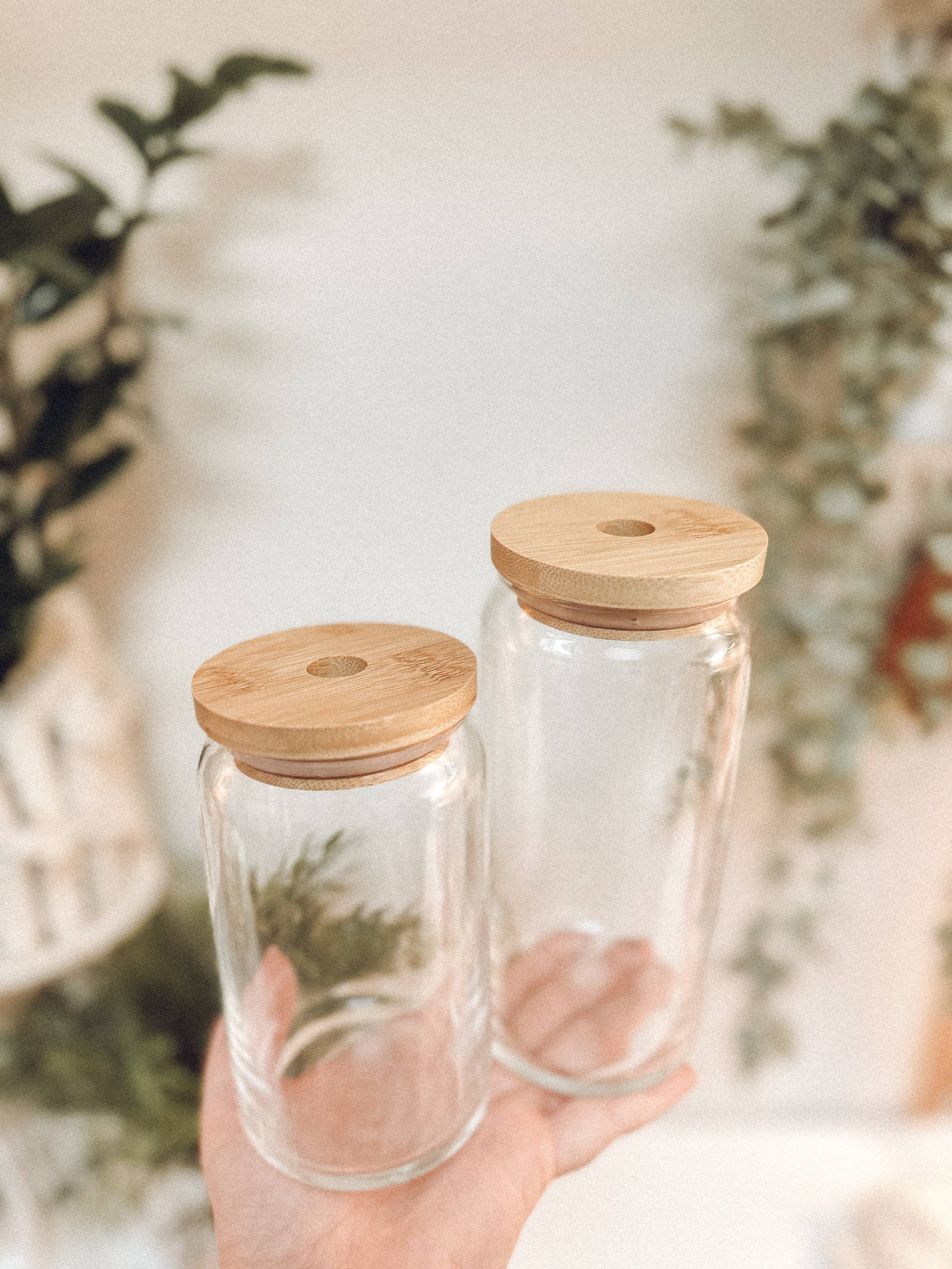 Powered By Daisies - Wholesale Drankdeksels - Bamboe deksels voor bierglasblikjes, geschikt voor 470 ml en 590 ml bekers3