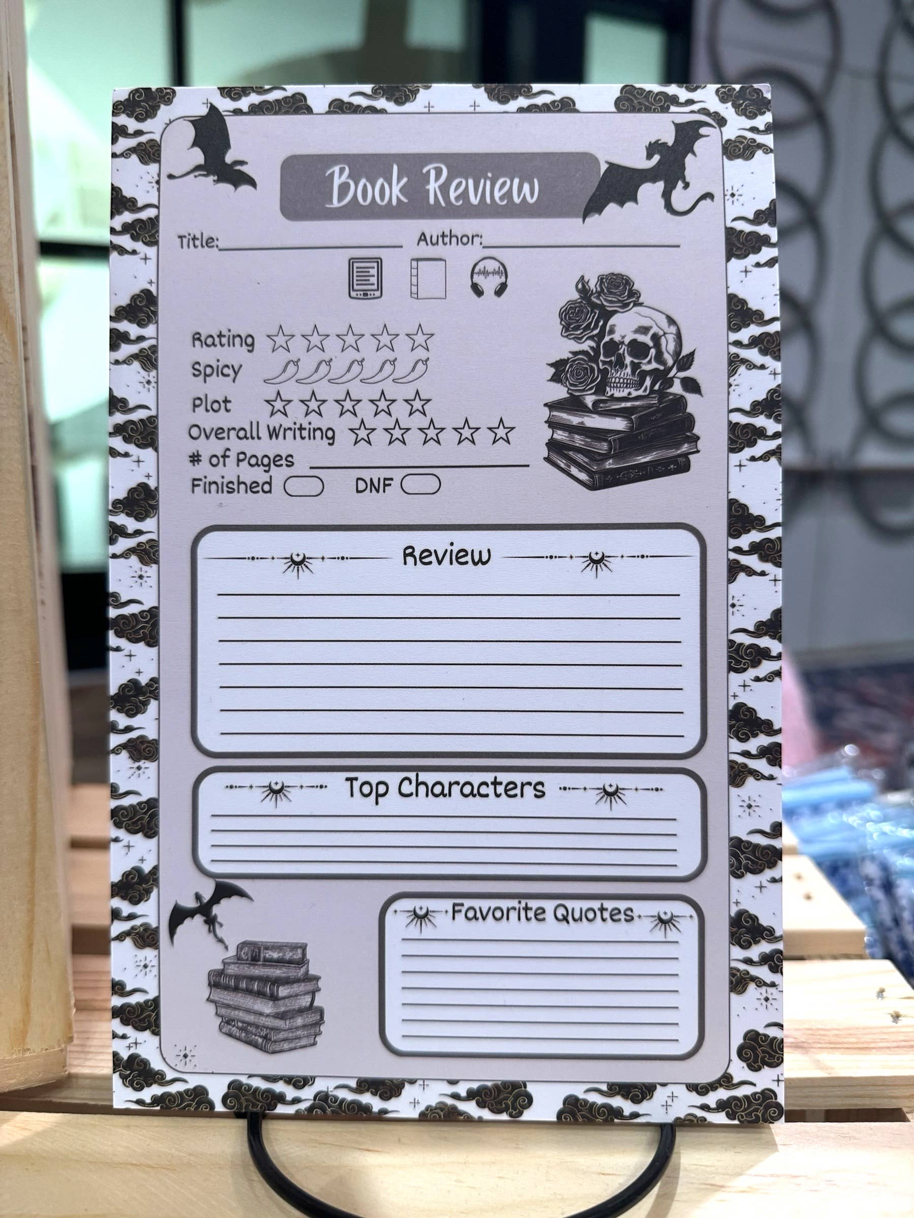 Delonna designs - Vendita all'ingrosso Bloc notes - Blocco note Dark Romance/Fantasy2