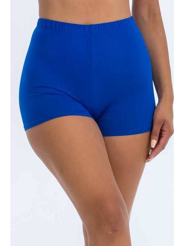 Vanilla Monkey - Wholesale Athletic Shorts - Women's - Basic Solid Biker Shorts13