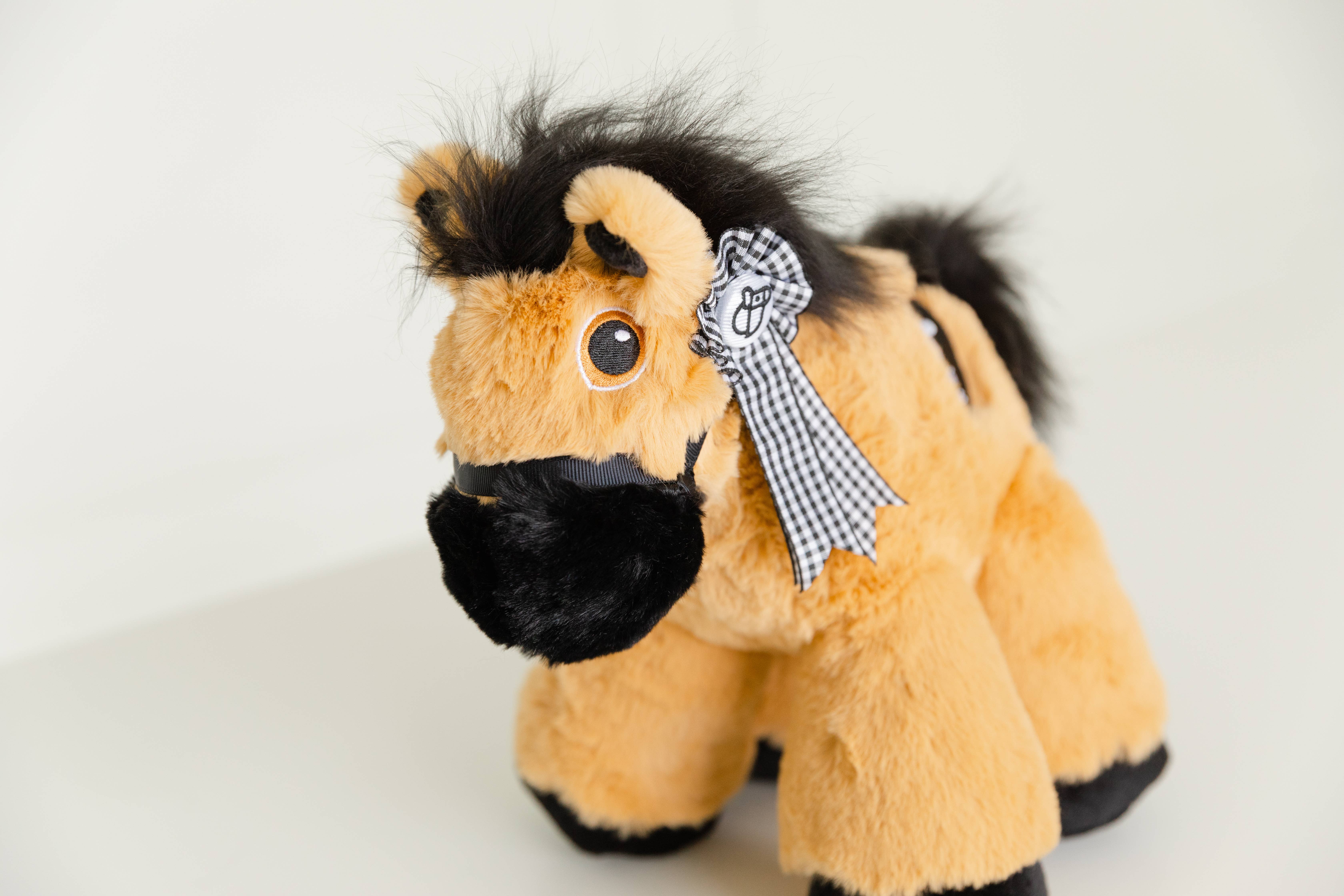 Piccoli Horses – wholesale Fyllda/plyschleksaker - Barn och baby – ENGELSK PONNY - TAN/SVART1