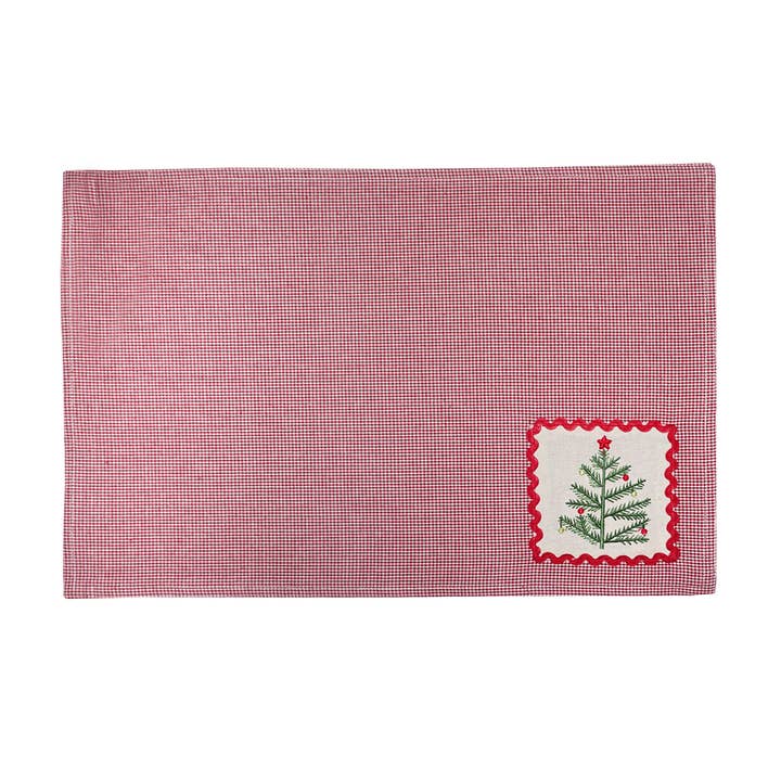 Christmas Tree Placemat for wholesale by Michaelian Home/India Overseas Traders, Inc.